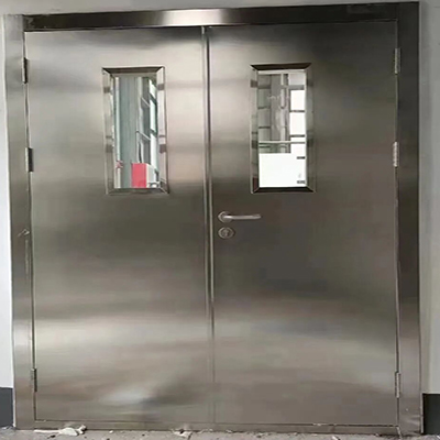 不銹鋼防火門廠家聯系方式(圖1) 不銹鋼防火門工地.jpg